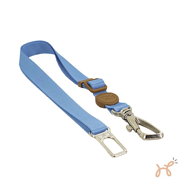 Adaptador de Cinto de Segurança para Pet Azul - Toh