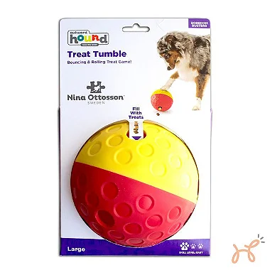 Brinquedo Interativo Porta Petisco para Cães Treat Tumble G - Outward Hound
