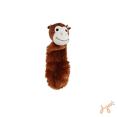 Brinquedo Pelúcia para Cães Bola Macaco Cauda Feliz Happy Tail - Pawise