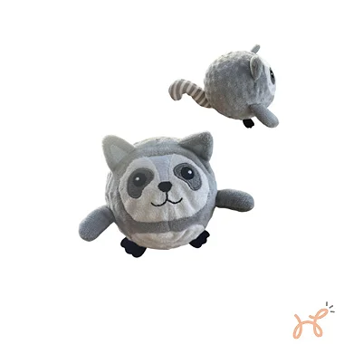 Brinquedo Pelúcia para Cães Bola Saltitante Guaxinim Happy Bouncer - Pawise