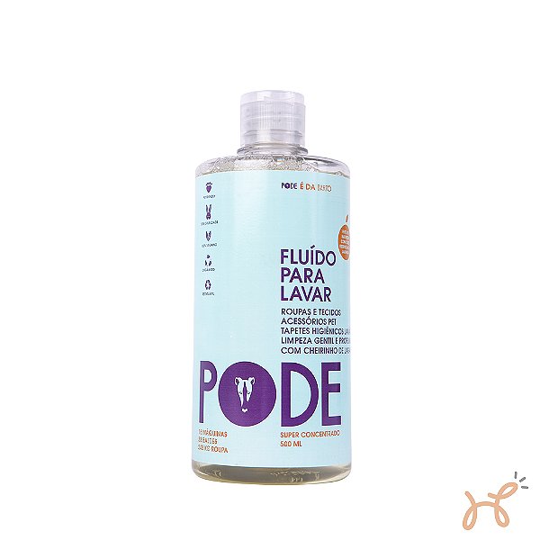 Fluído para Lavar Roupas de Pets Pode - Bartô