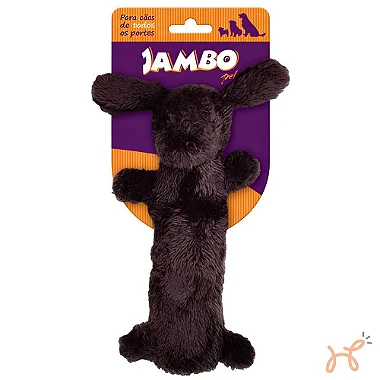 Brinquedo Pelúcia para Cães Barriguinha Plush Cachorro - Jambo
