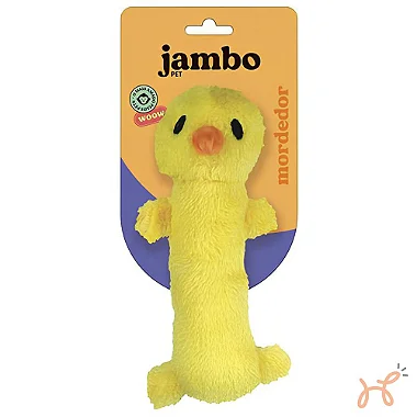 Brinquedo Pelúcia para Cães Barriguinha Plush Pato - Jambo