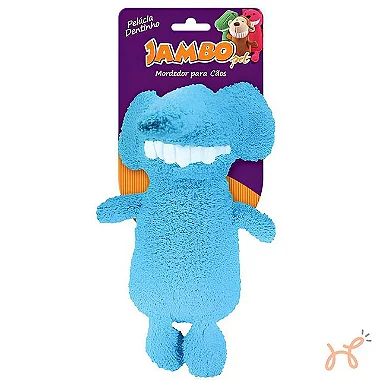 Brinquedo Pelúcia para Cães Dentinho Elefante - Jambo