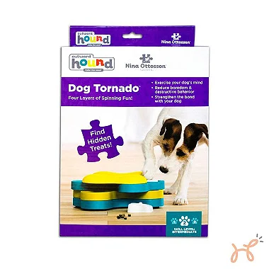 Brinquedo Interativo para Cães Tabuleiro Dog Tornado - Nina Ottosson
