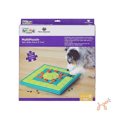 Brinquedo Interativo para Cães Tabuleiro Multipuzzle - Nina Ottosson
