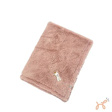 Manta Cobertor para Cães e Gatos Pelúcia Térmica Rosé - Simba