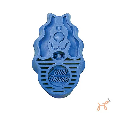 Escova Massageadora para Cães ZoomGroom Boysenberry - Kong