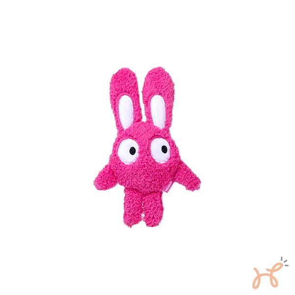Brinquedo Pelúcia para Cães Festa Peluda Qmonster Coelho - Petta