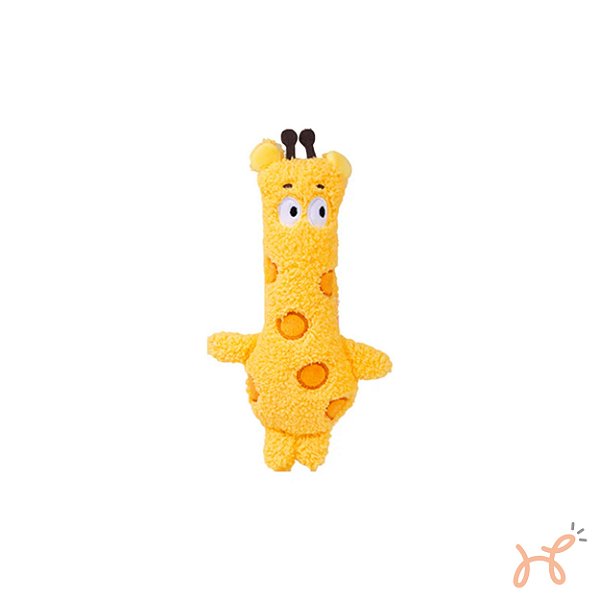 Brinquedo Pelúcia para Cães Festa Peluda Qmonster Girafa - Petta