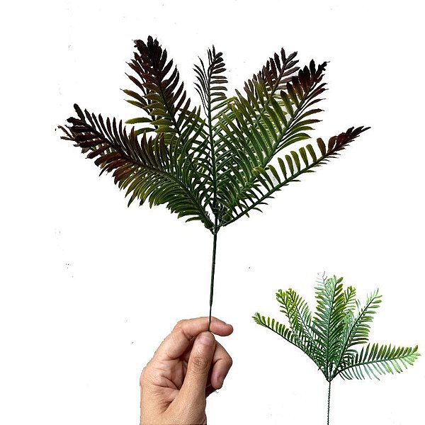 1 Mini Samambaia Decorativas P/ Decoração Enfeite Casa Montagem de Arranjos