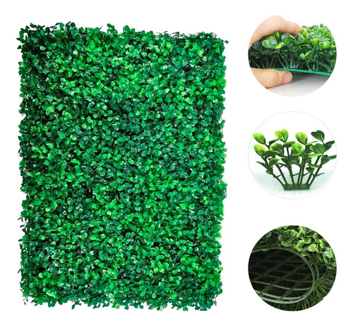 5 Placas Buchinho Jardim Vertical Artificial Muro Ingles NFE