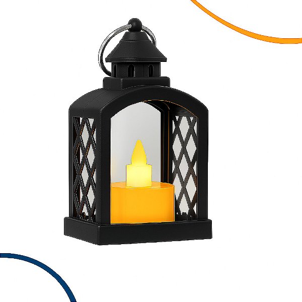 Kit 120 Lanternas Decorativas Led Vela Luz Quente 9cm Bateria