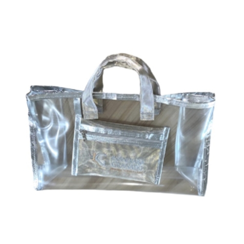 Bolsa Praia Cristal com Necessaire Embutida