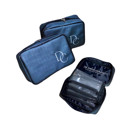 Necessaire Sem Matelassê com Necessaire em Cristal