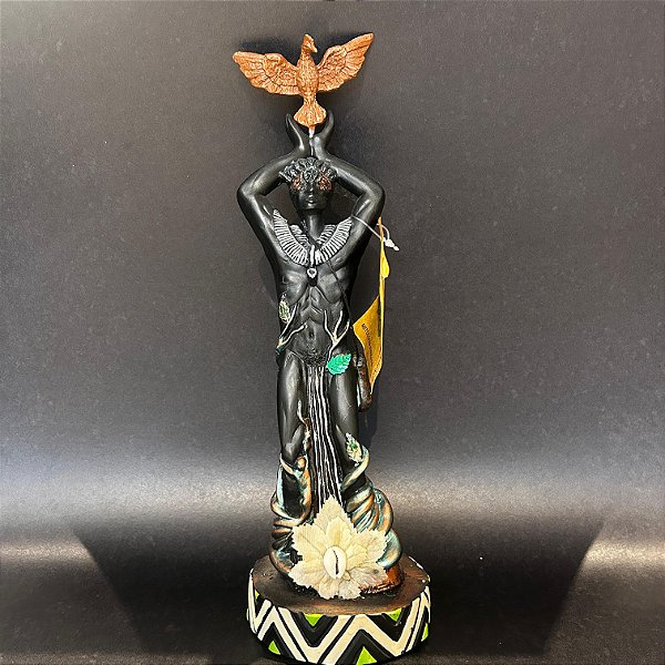 Imagem Resina 26cm Ossanha Candomble