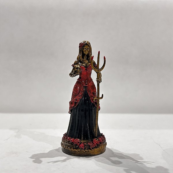 Pomba Gira Rosa Caveira 10cm