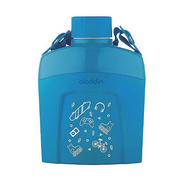 CANTIL TERMICO ALADDIN KIDS 600ML AZUL