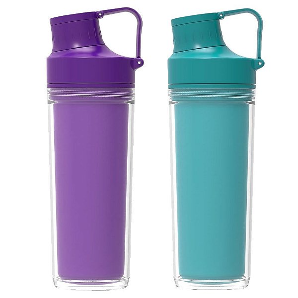 GARRAFA HIDRAT ALADDIN ACTIVE VERM/AZUL 500 ml