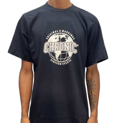 Camiseta Chronic 3723 Preto