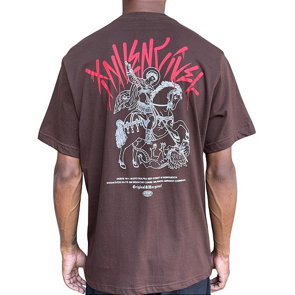 Camiseta Chronic 3840 Marrom