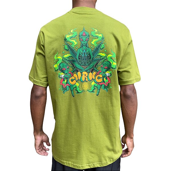 Camiseta Chronic 3316 Verde Azurro