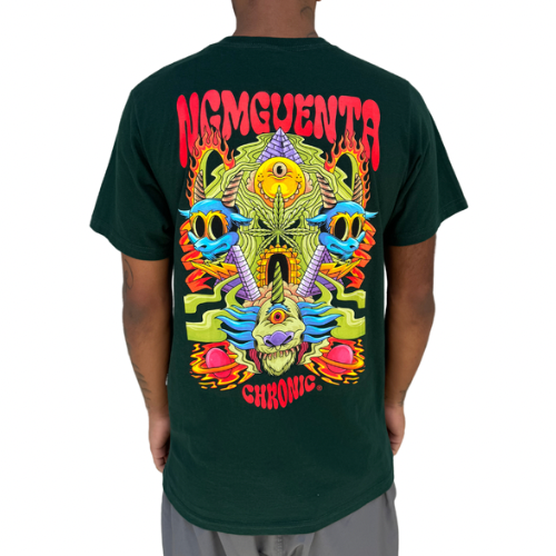 Camiseta Chronic 4009 Verde Cannabis
