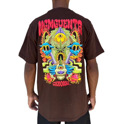Camiseta Chronic 4009 Marrom