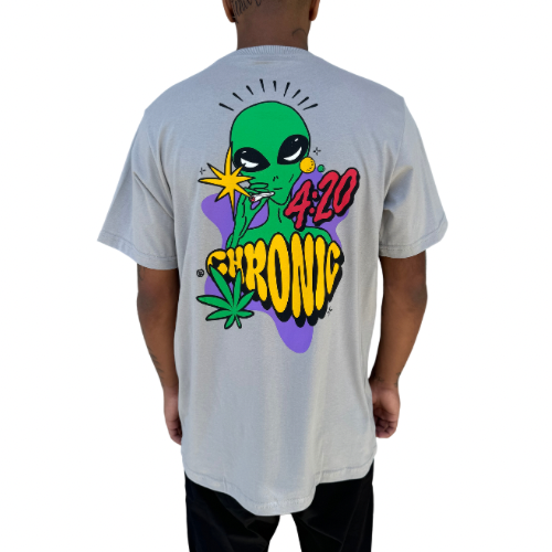Camiseta Chronic 4071 Cinza