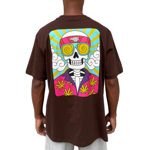 Camiseta Chronic 4074 Marrom