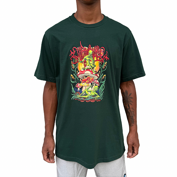 Camiseta Chronic 4010 Verde Cannabis