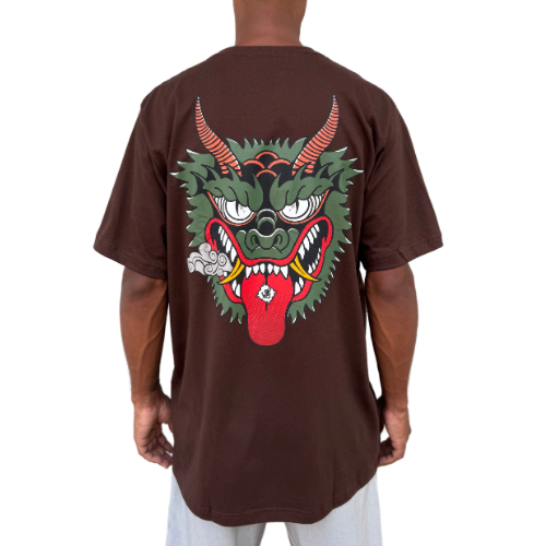 Camiseta Chronic 4102 Marrom