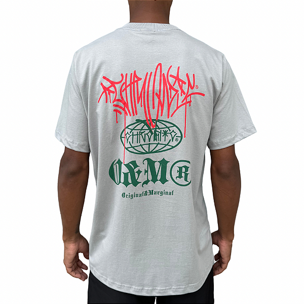 Camiseta Chronic 4040 Cinza