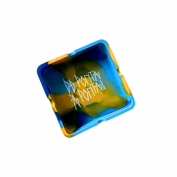 Cinzeiro Silicone Quadrado Rasta 2