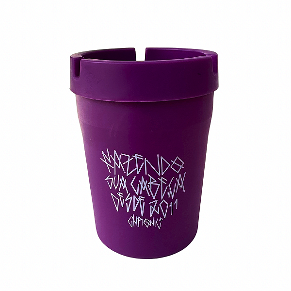 Cinzeiro Portátil PVC Lilás