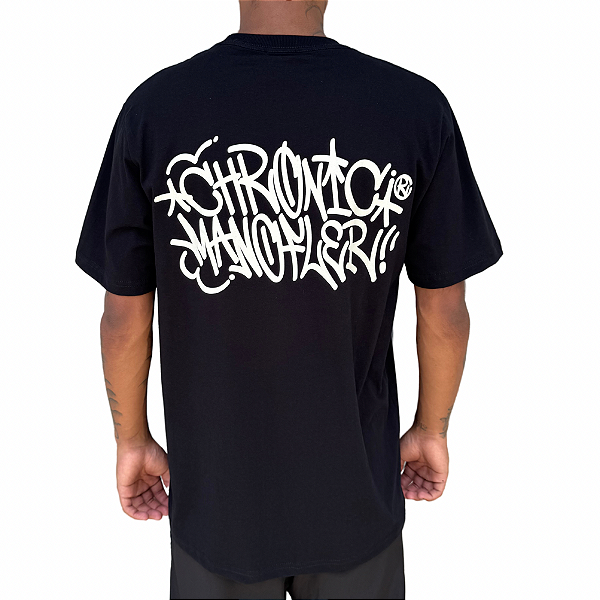 Camiseta Chronic Mano Fler 07 SP011 x 043PR Grafite Rua