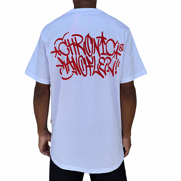 Camiseta Chronic Mano Fler 08 SP011 x 043PR Grafite Rua