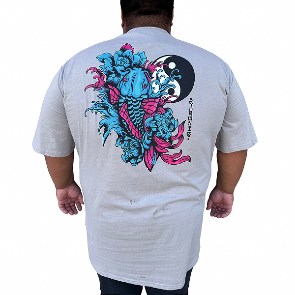 Camiseta Big Chronic 4068 Cinza
