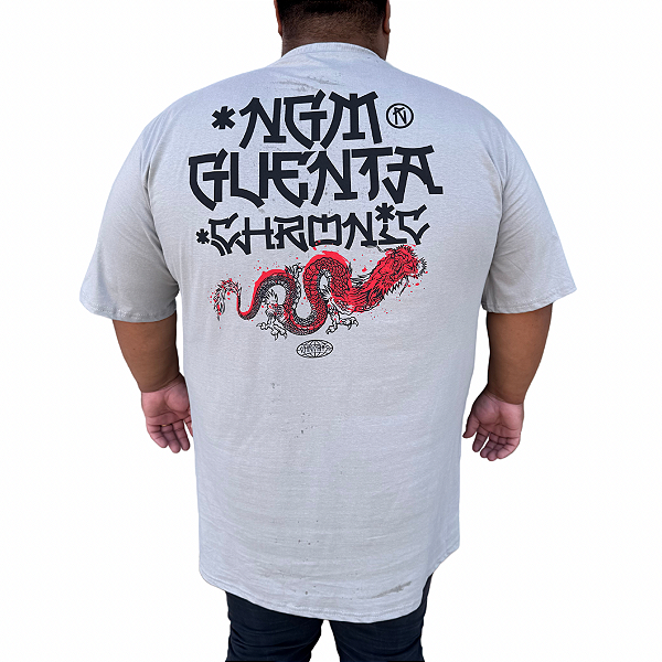 Camiseta Big Chronic 4059 Cinza