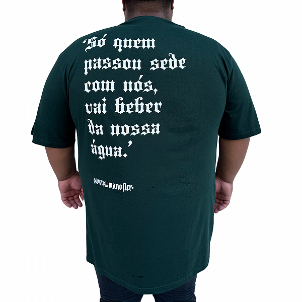 Camiseta Big Chronic Mano Fler Verde Cannabis 06
