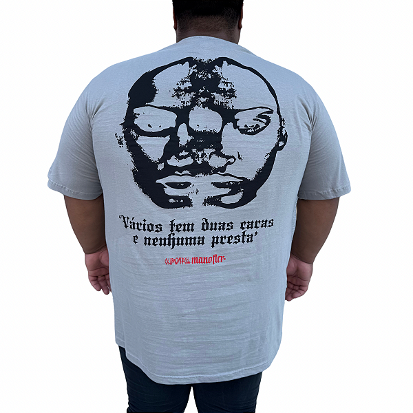 Camiseta Big Chronic Mano Fler Cinza 07