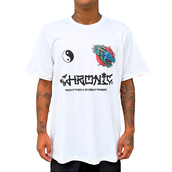 Camiseta Chronic 4061 Branco Off White