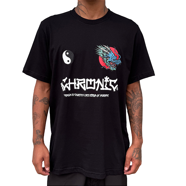 Camiseta Chronic 4061 Preto