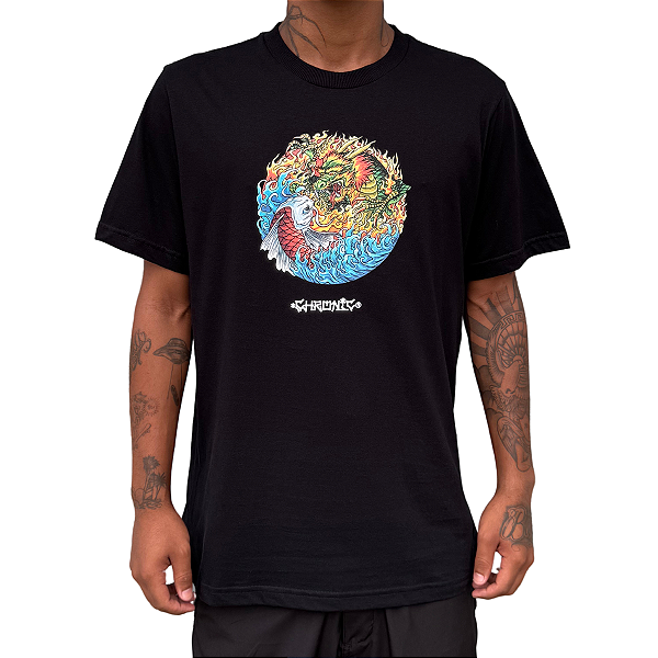 Camiseta Chronic 3884 Preto