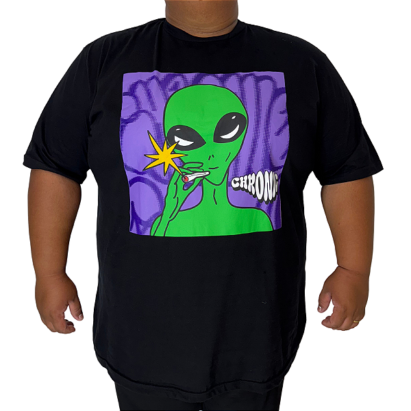 Camiseta Big Chronic 4070 Preto