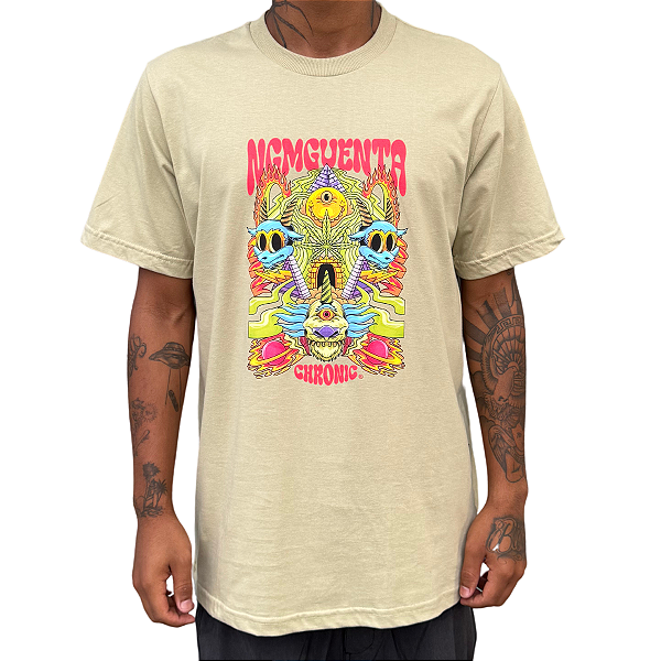 Camiseta Chronic 4007 Caqui