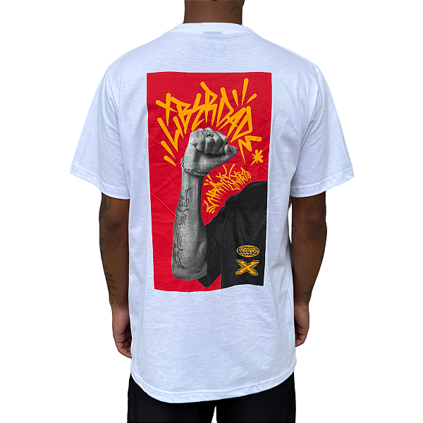 Camiseta Chronic Dexter Liberdade Branco