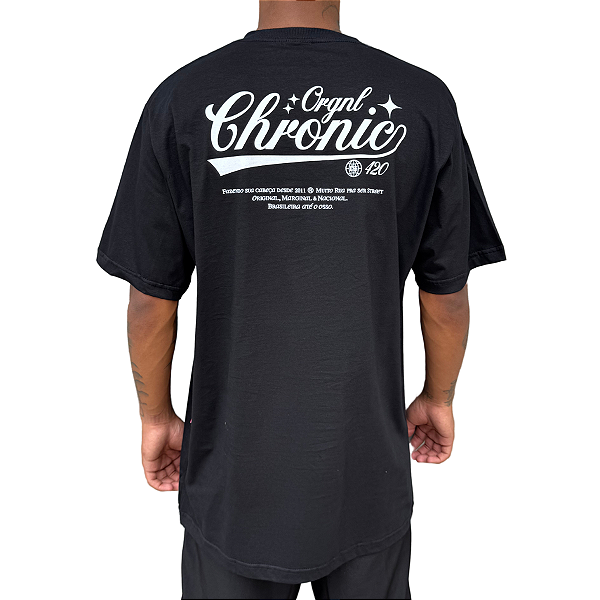 Camiseta Chronic 3408 Preto