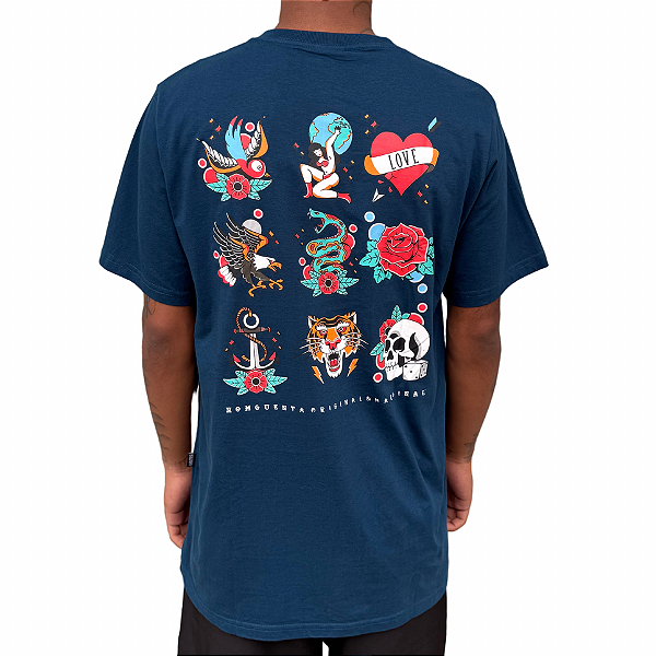 Camiseta Chronic 3334 Marinho Andromeda