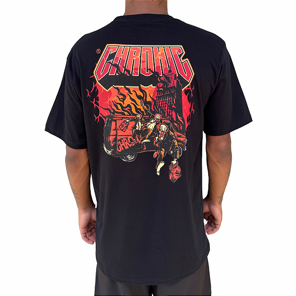 Camiseta Chronic 4112 Preto